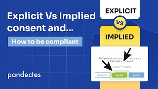 Explicit Vs implied consent What are the differences and how to be compliant [upl. by Anniala]