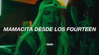 KAROL G  57 ft Feid Maluma J Balvin Ryan Castro DFZM Blessd Video Oficial  LetraLyrics [upl. by Nanreit658]