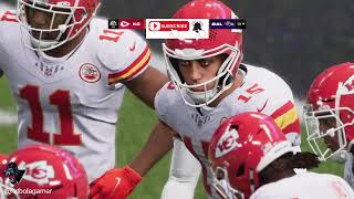 Madden 24  Ravens vs Chiefs  gameplay PS4 [upl. by Nahtam]