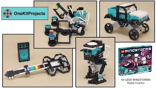 OneKitProjectscom LEGO MINDSTORMS Sneak Peek Supercut [upl. by Yanad809]