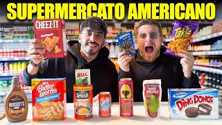 PROVIAMO TUTTI I PRODOTTI DEL SUPERMERCATO AMERICANO DI MILANO  QUESTO CETRIOLO È TROPPO PICCANTE [upl. by Arba]