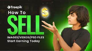 How to Selling Photos Videos and PSD Files Easy Money Online onlineearning freepik earnmoney [upl. by Nosoj151]