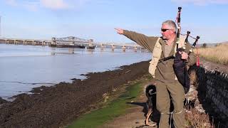 The Battle of the SommeHeights of Dargai at Kincardine Bridge Piping100 Day 67 [upl. by Hayouqes872]