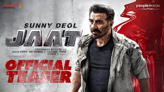 Jaat Teaser  Sunny Deol  Jaat Movie Teaser  Jaat Official Trailer  Jatt Sunny Deol Trailer Jaat [upl. by Ahdar]