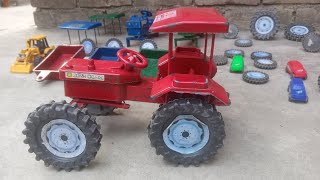 Mini tractor modify  John deara 3421 Mahindra 6732 jcb mini car toy video [upl. by Denbrook]