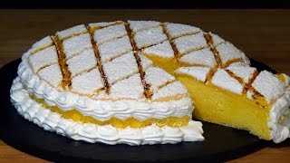 Receta Tarta capuchina  Recetas de cocina paso a paso tutorial Loli Domínguez [upl. by Rihat]