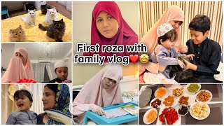 First roza with family vlog❤️🌙🥰 [upl. by Nenad]