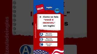 Você consegue acertar todas as perguntas Quiz de Inglês Expressões aprenderingles ingles quiz [upl. by Irneh943]