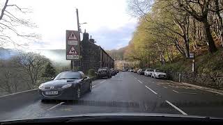 Driving Blackstone Edge to Mytholmroyd Yorkshire via Cragg Vale HD DashCam [upl. by Aneed13]