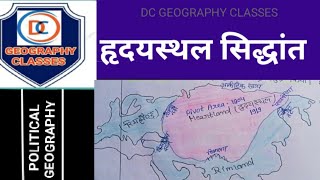 Heartland theoryहृदय स्थल सिद्धांतमैकिंडर Political Geography [upl. by Sternberg]