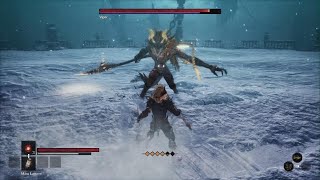 EASY Dual Wield Khazan Beats Viper Boss The First Berserker Khazan Demo Closed Beta Soulslike [upl. by Ennovyhc618]