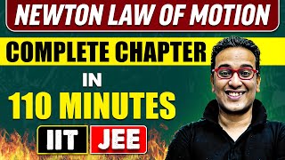 NEWTON LAW OF MOTION in 110 Minutes  Full Chapter Revision  Class 11th JEE [upl. by Purcell]