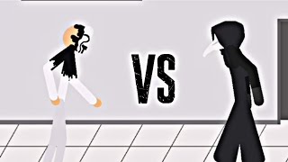 Scp 049 Vs Scp 035  stick nodes animation  Scp Battles [upl. by Aubine969]