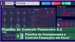 Planilha de Planejamento Financeiro Excel 42 [upl. by Nyliahs352]