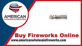 Two Colored Eyes  Boom Wow Fireworks … Available at American Wholesale Fireworks [upl. by Pozzy]