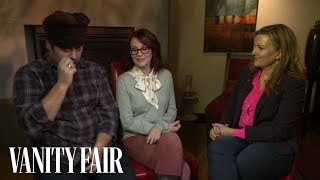 Megan Mullally amp Nick Offerman Talks to Vanity Fairs Krista Smith About the Movie “Smashed” [upl. by Imailiv823]