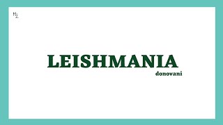 What is Leishmaniasis and Leishmania  Leishmania donovani  Life Cycle Treatment  MEDZUKHRUF [upl. by Adranoel]