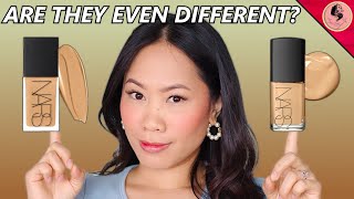 NARS Sheer Glow VS Light Reflecting Advanced Skincare Foundation [upl. by Tirma852]