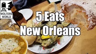 Eat New Orleans  5 Foods You Have to Eat in New Orleans [upl. by Chadwick]