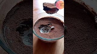 Cake in a bowl How to make chocolate cake youtubeshorts [upl. by Anerys222]