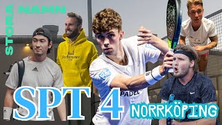 SPT NORRKÖPING PADEL STORA NAMN VLOGG 300 [upl. by Koetke]