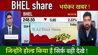 BHEL share latest news  BHEL share news  BHEL latest news [upl. by Animlehliw]