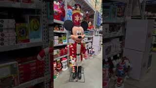 Mickey Mouse Christmas Toy Soldier Animatronic Demo [upl. by Langham]