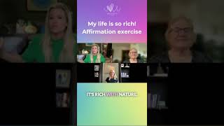 Manifesting wealth through affirmations on Mallison TV [upl. by Olrac]