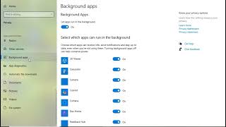 How To Turn Off Background Apps In Windows 1011 [upl. by Sharity]