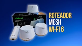 Linha Twibi Force da Intelbras WiFi 6 Mesh e Muito Mais [upl. by Lyda]