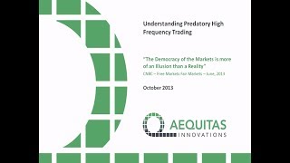 Understanding Predatory High Frequency Trading [upl. by Byrom]