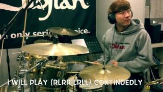 FREE GROOVE LESSON Paradiddle Exercise [upl. by Hardi314]