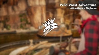 Wild West Adventure  Attractiepark Slagharen  Theme Park Music [upl. by Nyasuh]