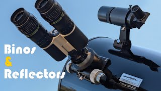 Binoviewers and Newtonian Reflectors [upl. by Luemas682]