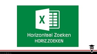 Horizontaal Zoeken Excel Functie  Click and Know [upl. by Leirbag625]