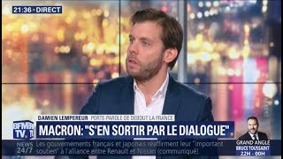 Gilets Jaunes  Damien Lempereur sur BFMTV [upl. by Rrats142]