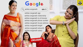 Ashika Ranganath Answer To GOOGLE SEARCH🔎 Ashika Ranganath Age Phone Number Salary Height  O2 [upl. by Esorrebma620]