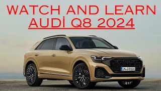 2024 Audi Q8 The Future of Luxury Car Experience [upl. by Silber7]