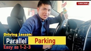 Driving Lesson Parallel Parking Easy As 1 23  Tagalog [upl. by Henderson78]