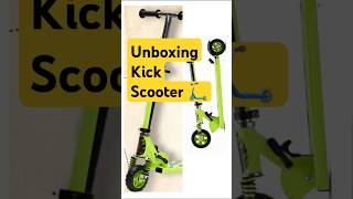 Kick Scooter arrived 😁 Bought a new kick scooter shorts shortsfeed viralshorts [upl. by Sexela]