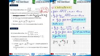 03 Limites Et Continuités Correction Exercice Rappel Cours Bac Math Science Technique Info [upl. by Oppen]