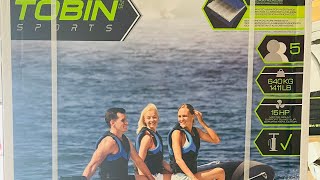 What’s look like of the Tobin Sports Inflatable Boat Unboxing of the Tobin Boat InflatableBoats [upl. by Enyaz]