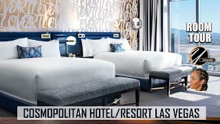 ROOM TOUR  COSMOPOLITAN 2 QUEEN BEDS TERRACE STUDIO SUITE REVIEWED BY NurseViv Bonus Content [upl. by Kali]