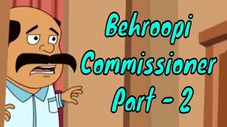 Behroopi Commissioner Part  2  Chimpoo Simpoo  Detective Funny Action Comedy Cartoon  Zee Kids [upl. by Yenar]