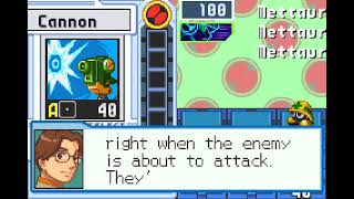 MegaMan Battle Network 4 Net Battle Tutorial Emotion Window [upl. by Naibaf]