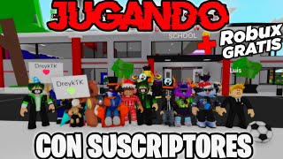 JUGANDO ROBLOX CON SUBS  ÚNETE Y JUEGA [upl. by Notlil]