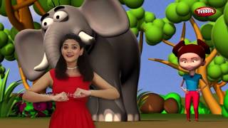 Hathi Bhai To Jada  Gujarati Rhymes For Kids With Actions  ગુજરાતી બાળગીત  Baby Elephant Rhymes [upl. by Leik]