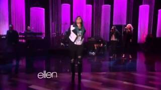 Demi Lovato  Neon Lights Live at The Ellen DeGeneres Show [upl. by Lienahs]