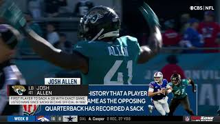 JOSH ALLEN SACKS JOSH ALLEN [upl. by Faber898]