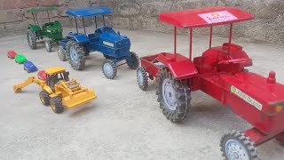 toy mini tractor trolley baby ke liye gadi wala cartoon khilauna wala tractor set [upl. by Christiana]